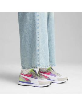 Zapatillas Puma Road Rider SD gris multicolor de mujer