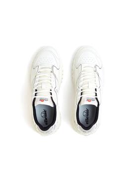 Zapatillas Ellesse LSR blancas con gris para hombre