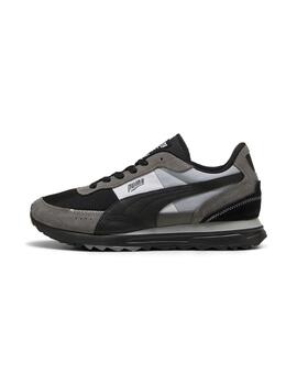 Zapatillas Puma Road Rider SD negra gris de hombre