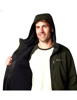 Chaqueta Columbia Gate Racer II softshell verde de hombre