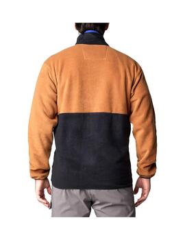 Forro Polar Columbia Backbowl II camel negro de hombre