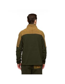 Forro Polar Cotopaxi Abrazo Fleece half zip verde de hombre