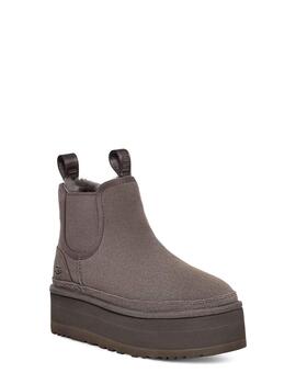 Botas UGG Neumel Platform Chelsea gris oscuro de mujer