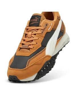 Zapatillas Puma Blacktop Rider camel negra de hombre