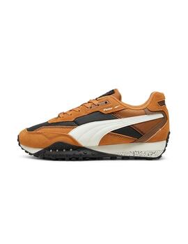 Zapatillas Puma Blacktop Rider camel negra de hombre