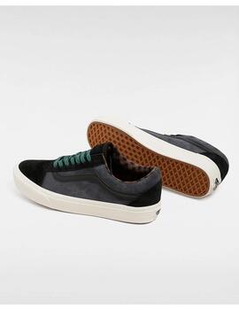 Zapatillas Vans Old Skool Pig Suede Plaid grises de hombre