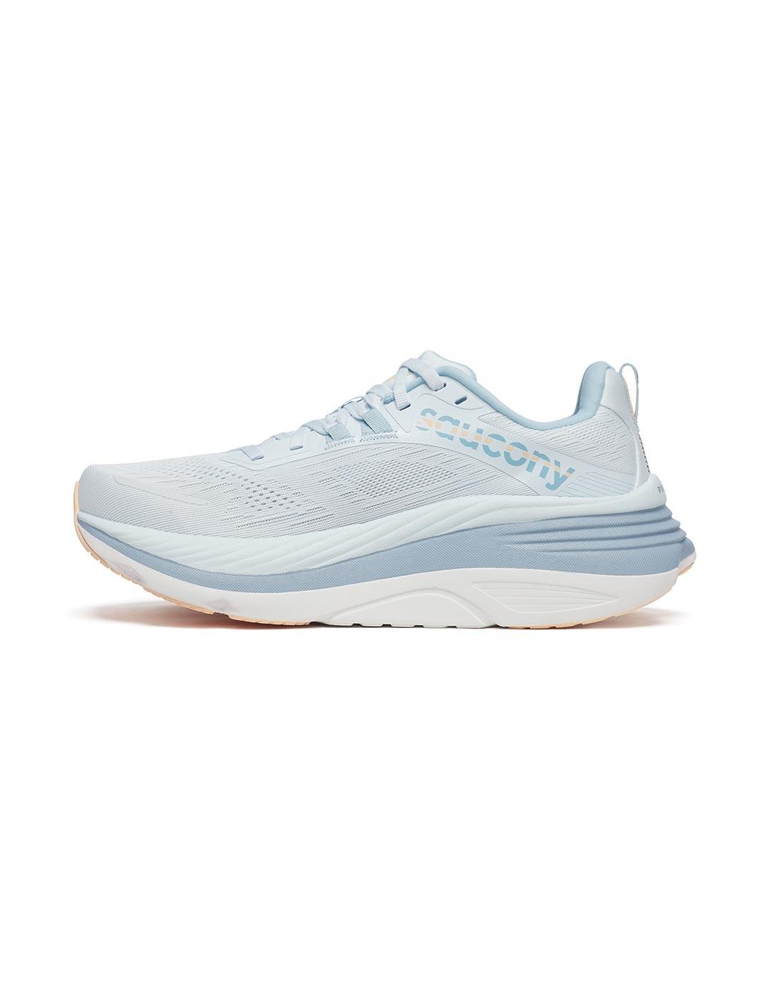 Zapatillas Saucony Hurricane 24 azul celeste de mujer