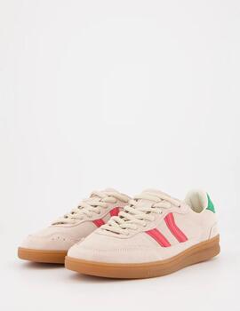 Zapatillas Coolway Silva X nude rosa de mujer