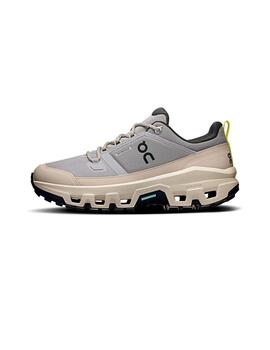 Zapatillas On Running Cloudrock Low waterproof gris de mujer