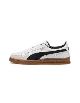 Zapatillas Puma Indoor blanca negra de hombre