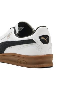 Zapatillas Puma Indoor blanca negra de hombre