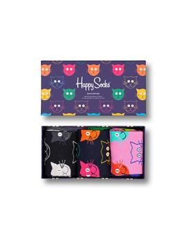 Caja Calcetines Happy Socks Mixed Cat Socks 3P