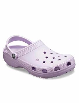 Zuecos Crocs Classic lavanda para mujer