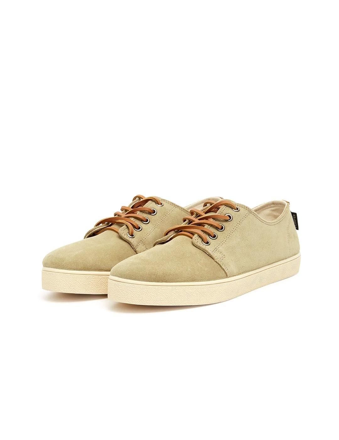 Zapatillas Pompeii Higby Suede hydro kombu ecru hombre