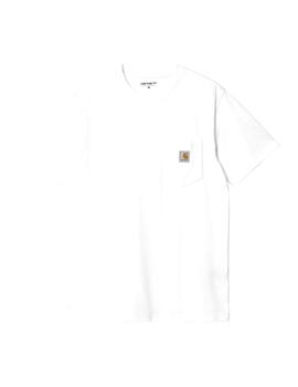 Camiseta Carhartt Wip S/S Pocket White para hombre