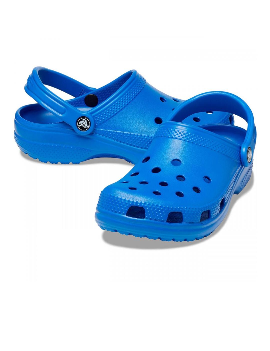 Zuecos Crocs Classic Clog T azulón para niño