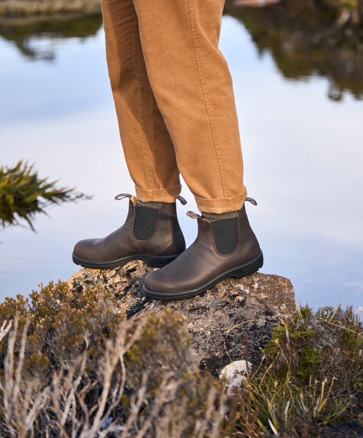 Botas chelsea Blundstone de piel marrón 585 587 – SNIKER Ourense