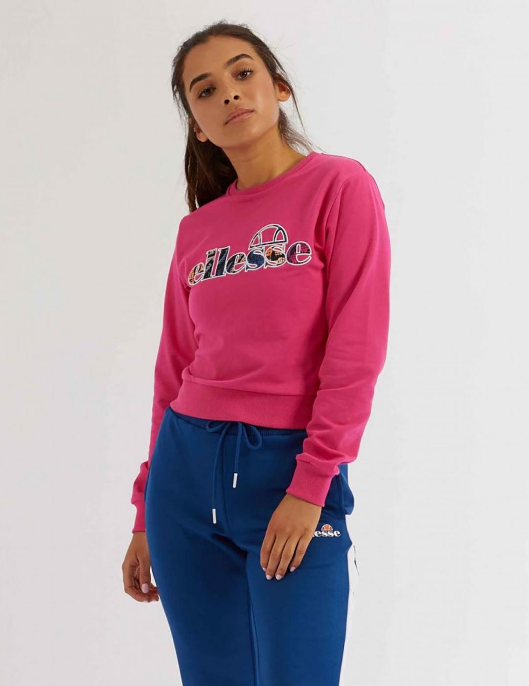 Sudadera Ellesse Merc pink de mujer