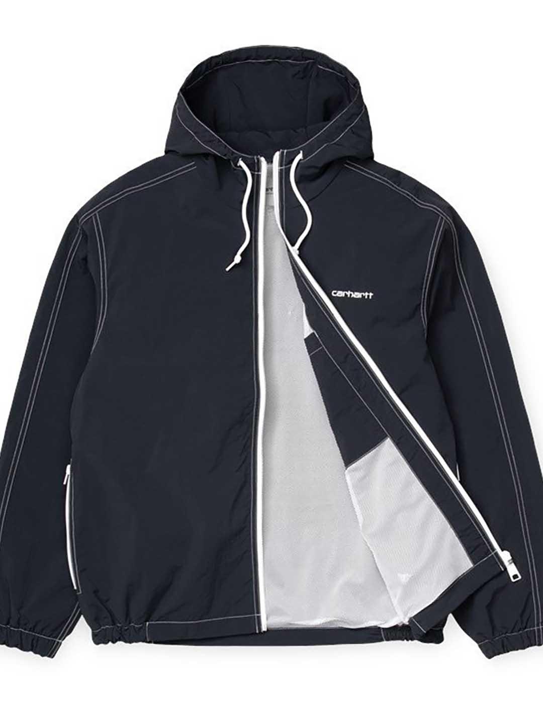 Chaqueta Carhartt Wip Kastor Dark Navy/White