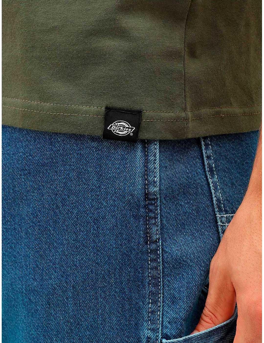 DICKIES HORSESHOE TEE MEN DARK OLIVE