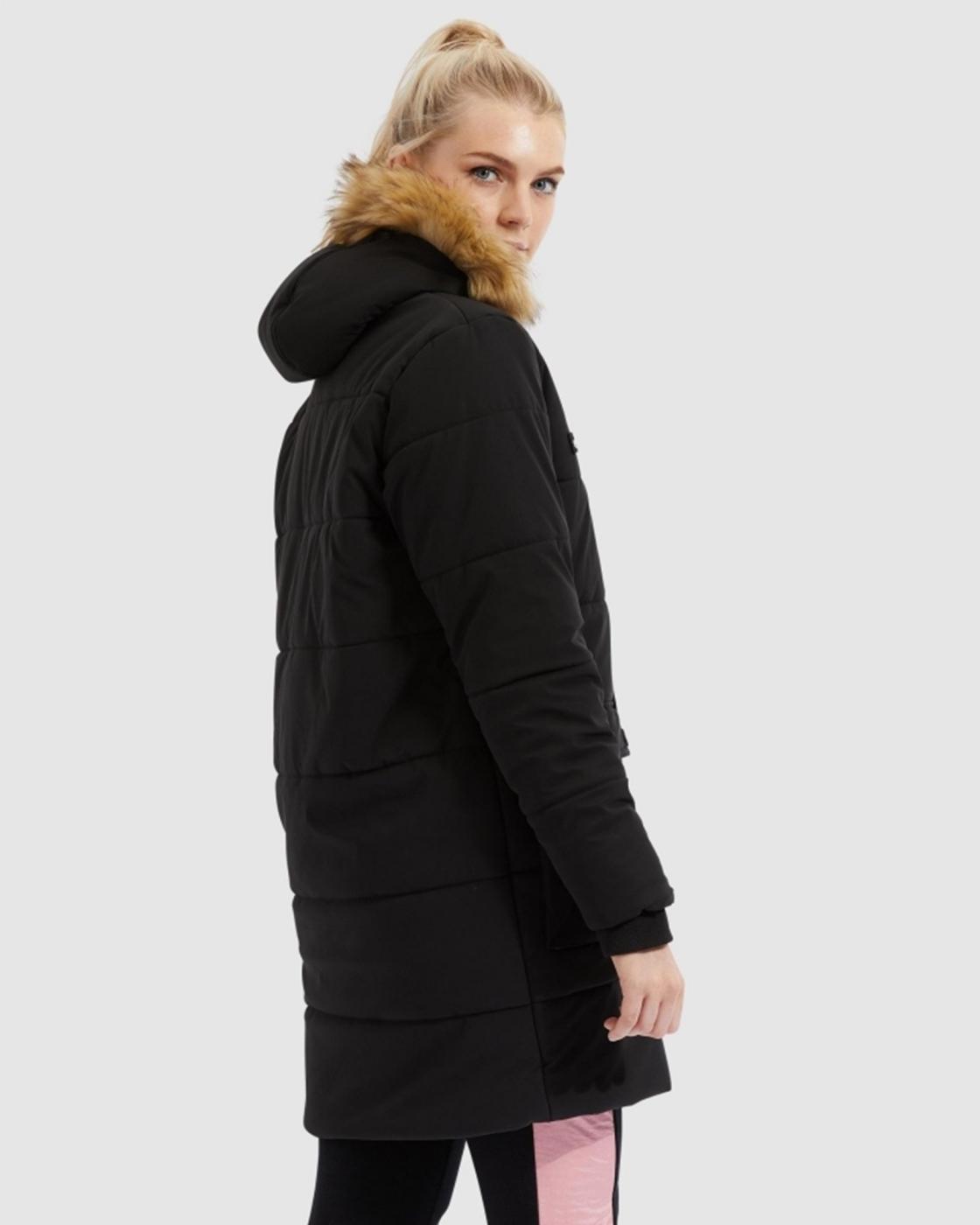 ELLESSE LIBERTA PARKA JACKET BLACK