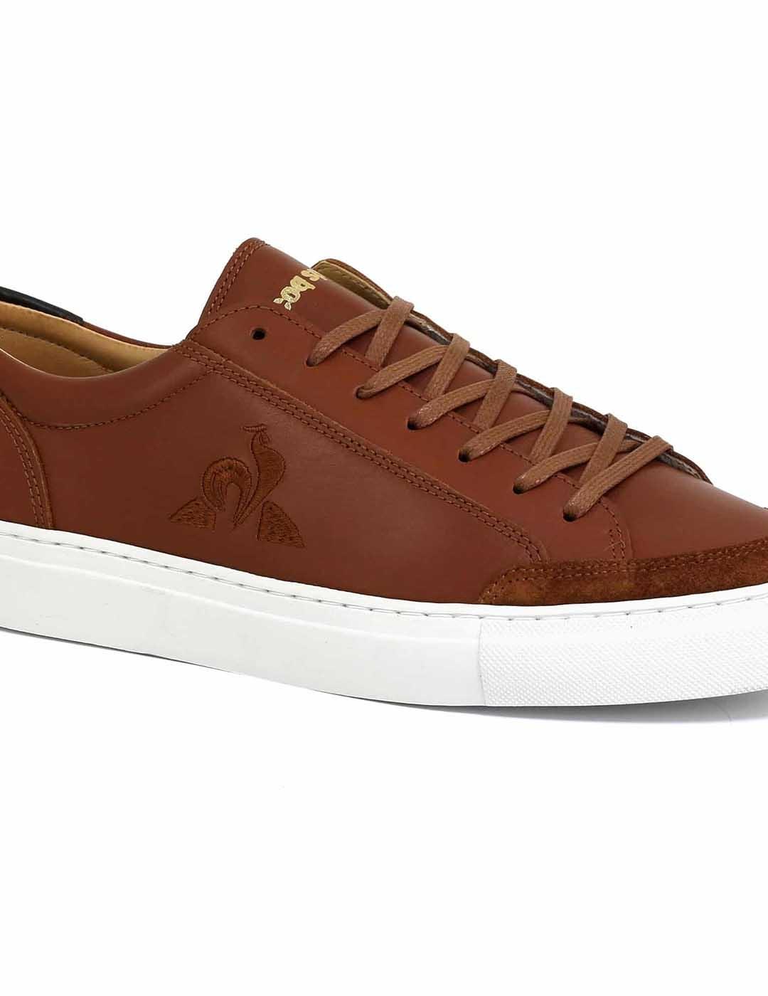 LE COQ SPORTIF PRODIGE COGNAC/DARK BROWN