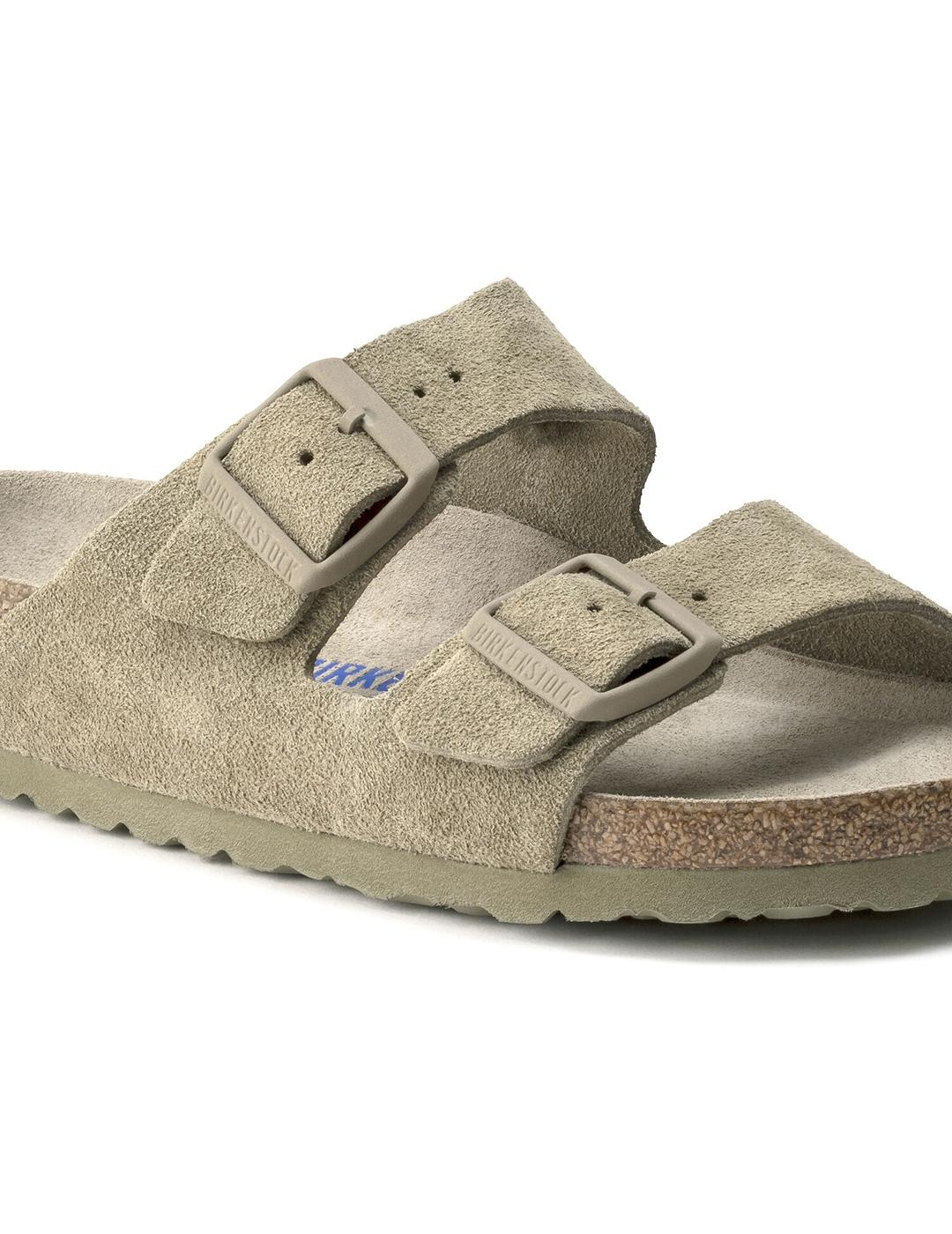 Sandalias Birkenstock Arizona SFB VL grises hombre y mujer