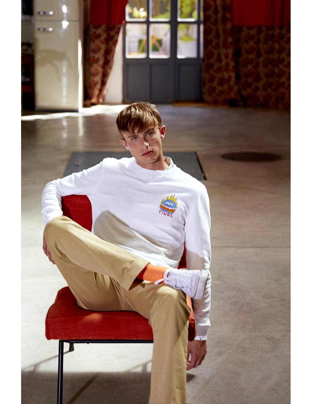 TIWEL SUDADERA  LINN - NART BRIGHT WHITE