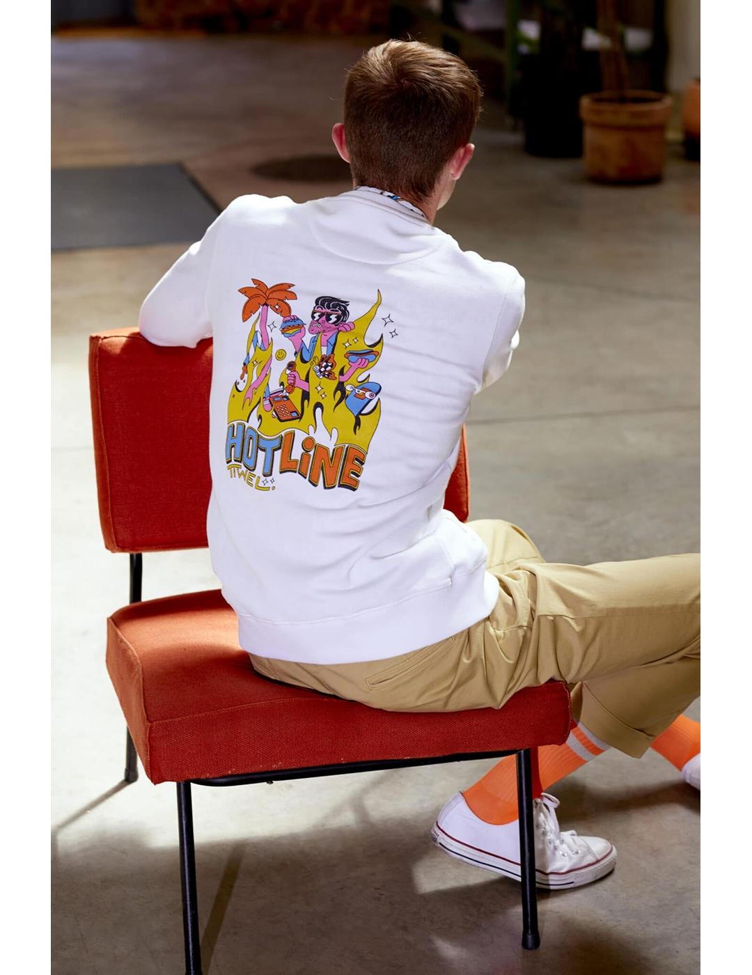 TIWEL SUDADERA  LINN - NART BRIGHT WHITE