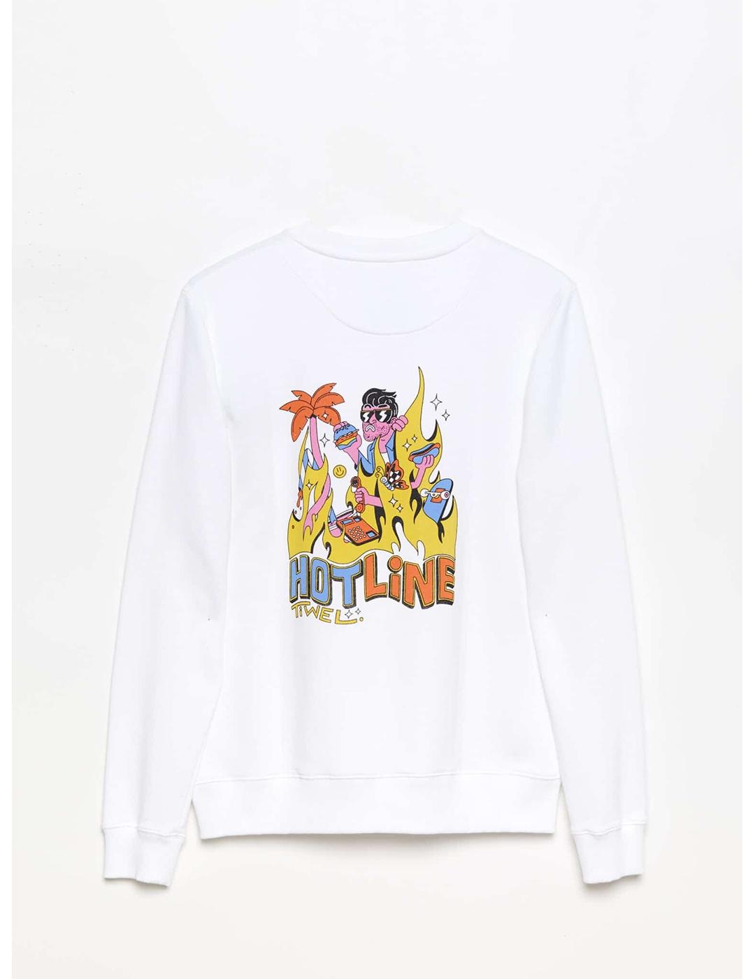 TIWEL SUDADERA  LINN - NART BRIGHT WHITE