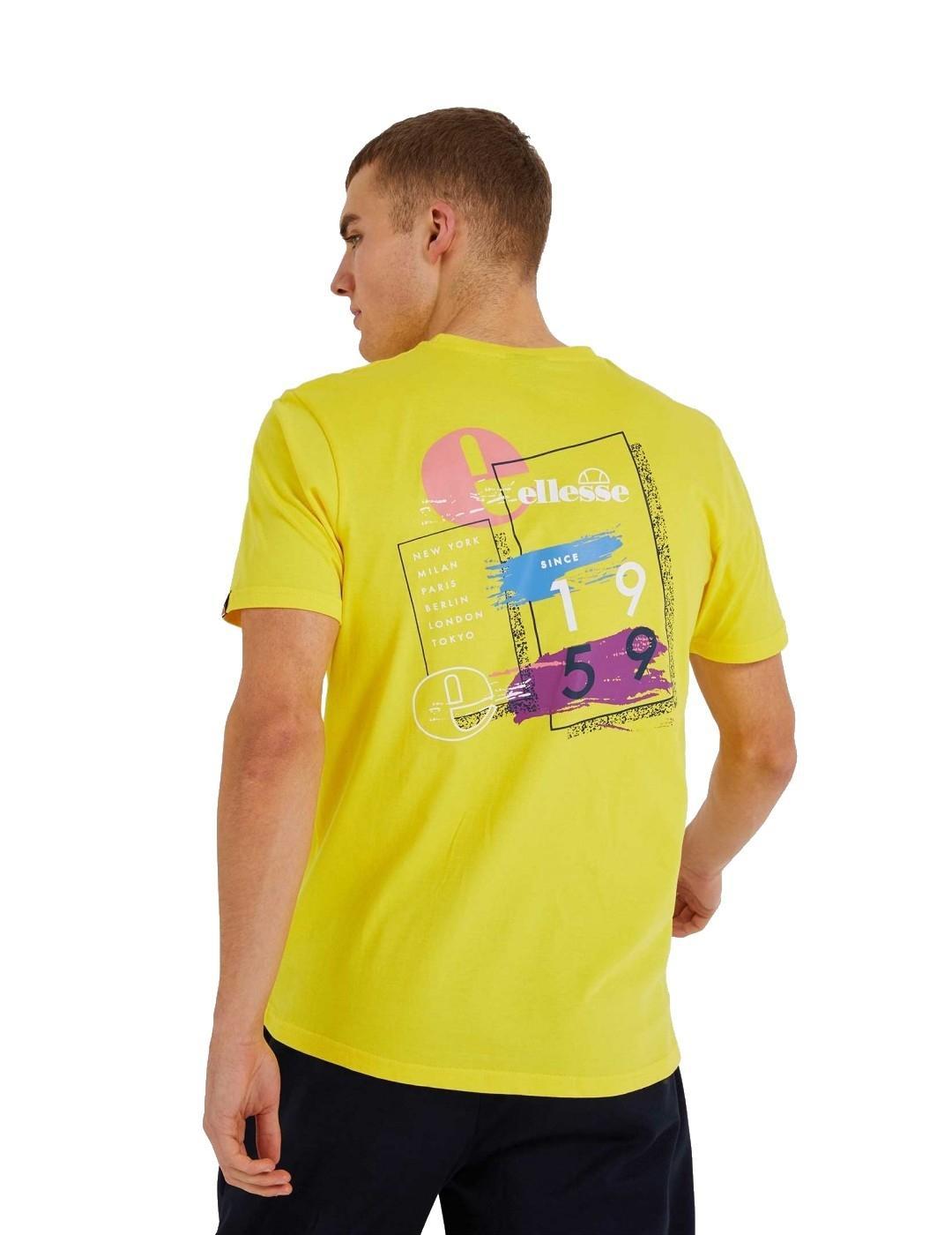Camiseta Ellesse Saigo yellow de hombre