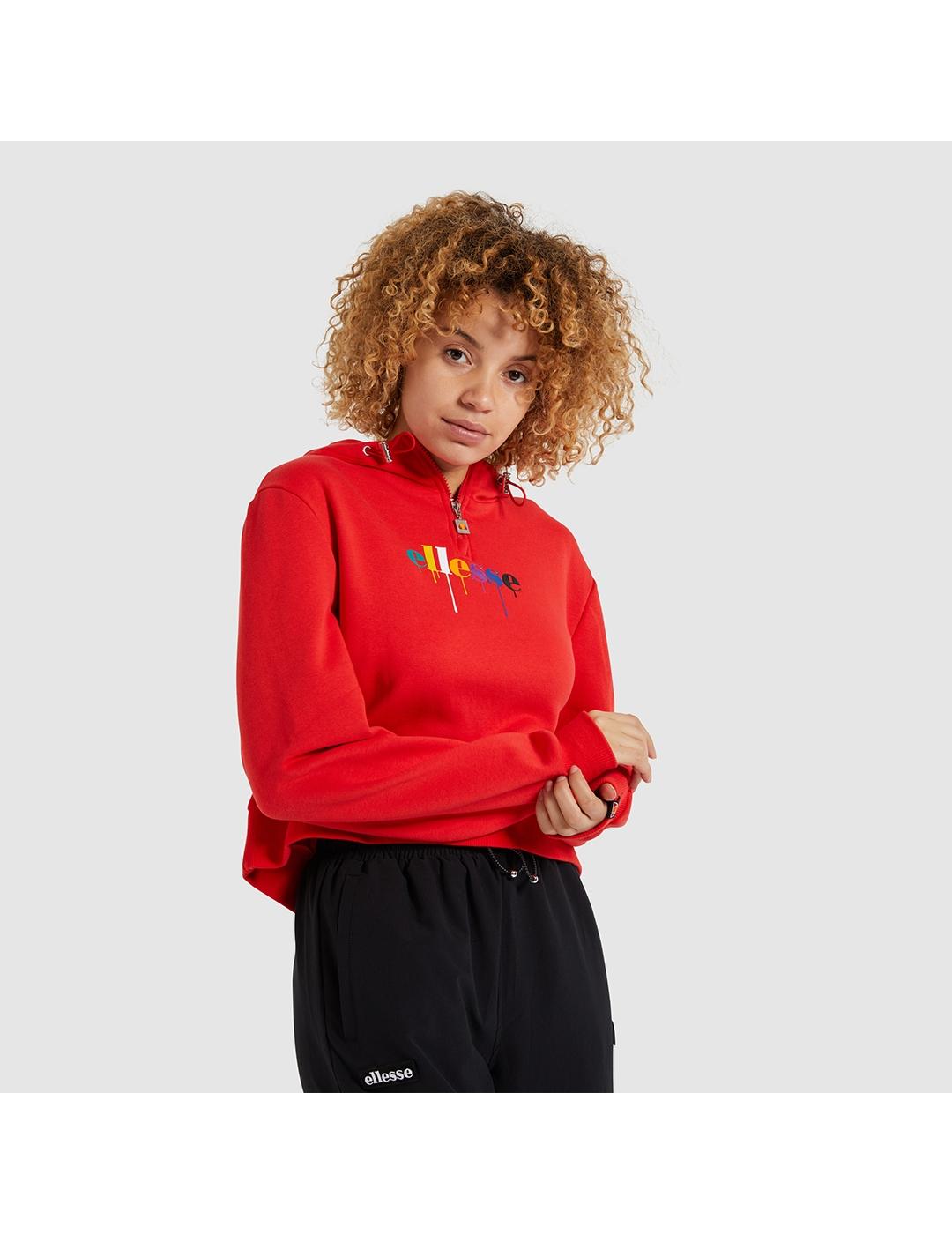 Sudadera Ellesse Toma oh hoody red de mujer