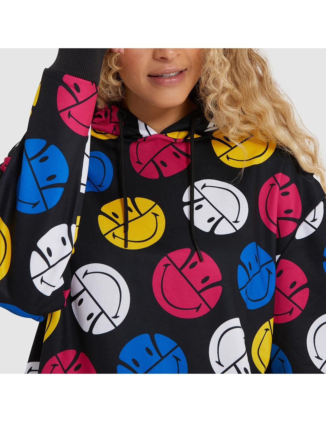 Sudadera Ellesse Chirpali hoody dark grey de mujer