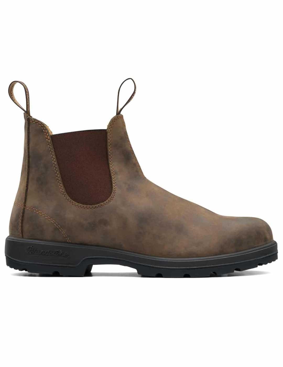 Botas Blundstone 585 en piel marrón de mujer y hombre