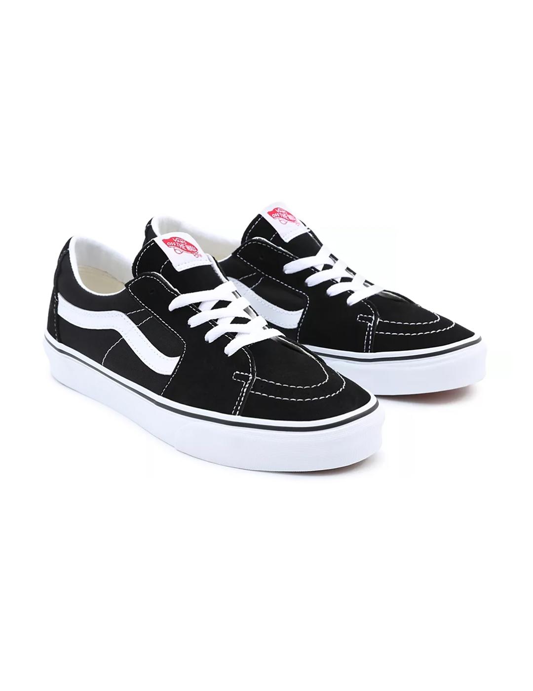 Zapatillas Vans Sk8-Low Black true White unisex