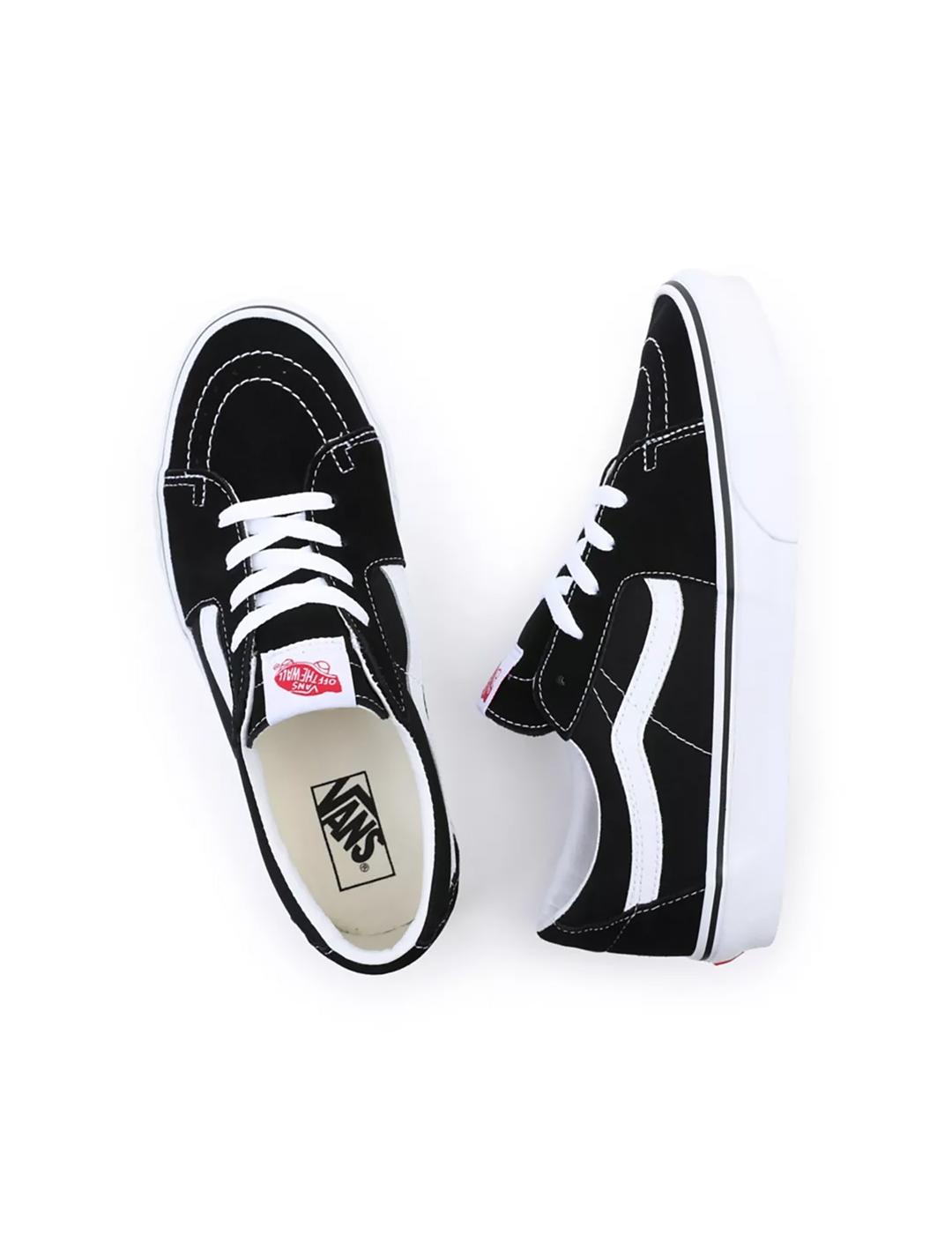 Zapatillas Vans Sk8-Low Black true White unisex