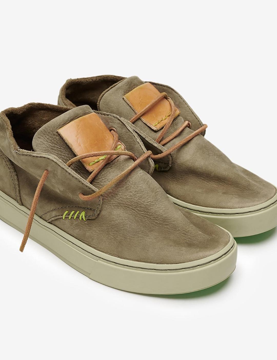 Botas Satorisan Kaizen Chukka premium loden para mujer