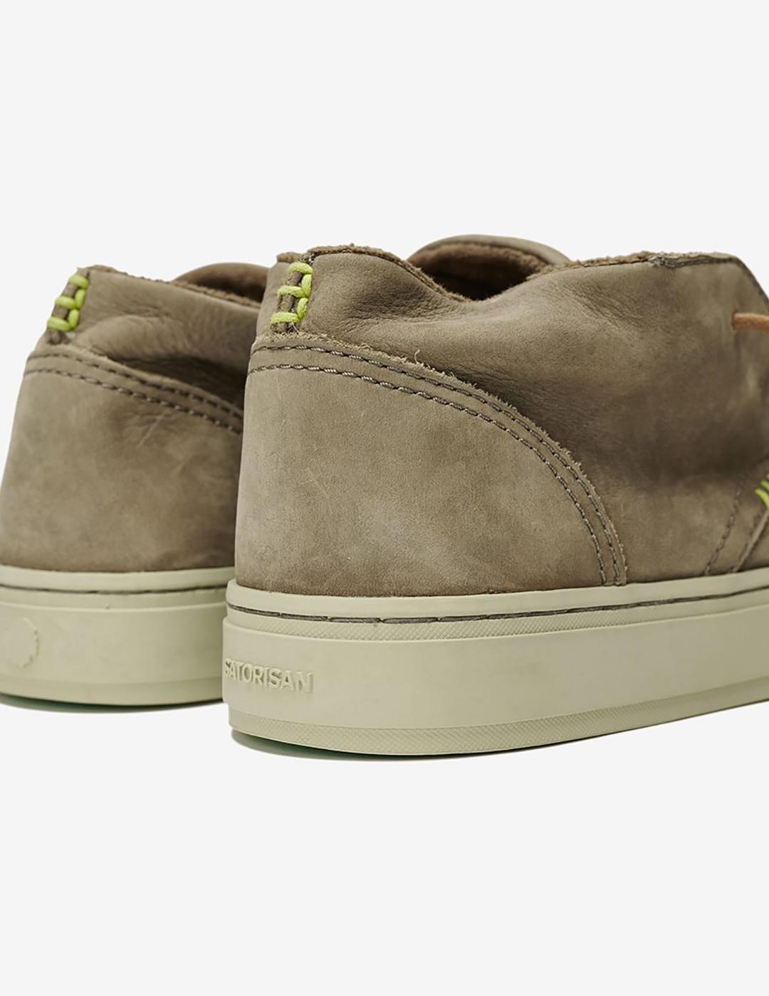 Botas Satorisan Kaizen Chukka premium loden para mujer