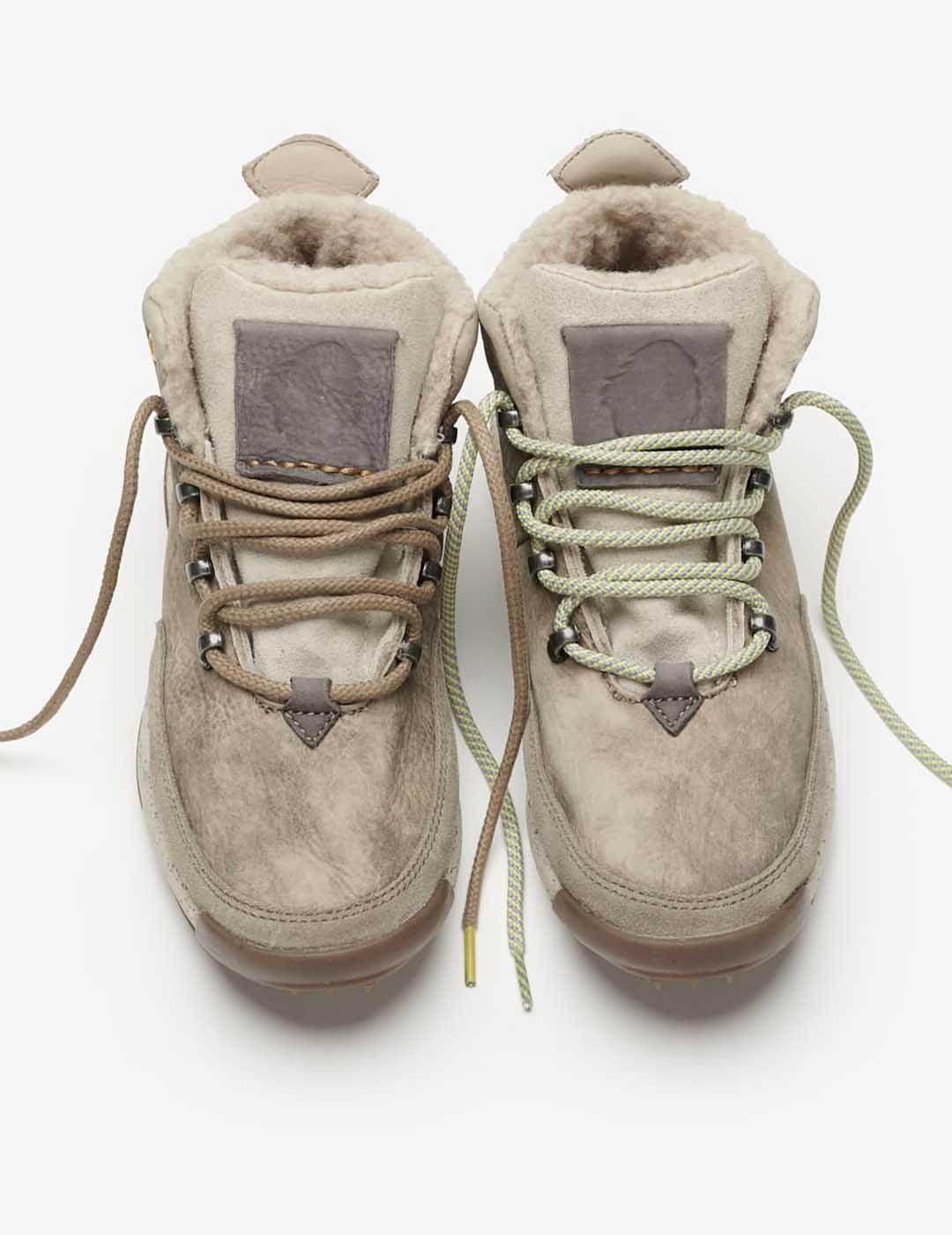 Botas Satorisan Kiso Premium Wool Desert grises para mujer