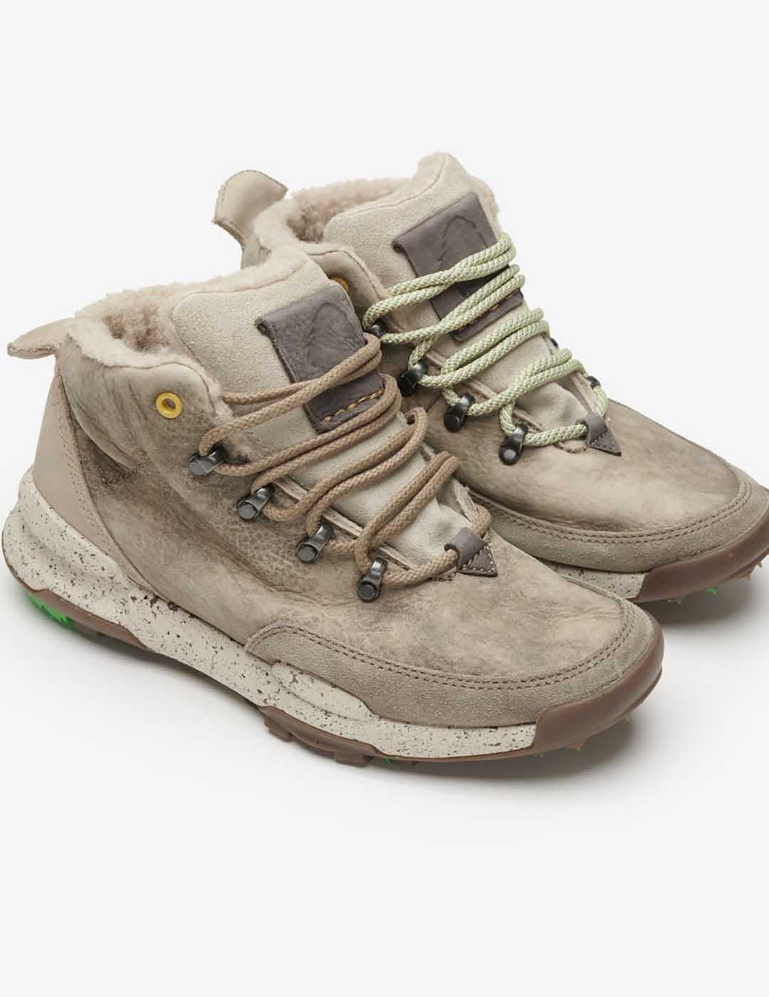 Botas Satorisan Kiso Premium Wool Desert grises para mujer