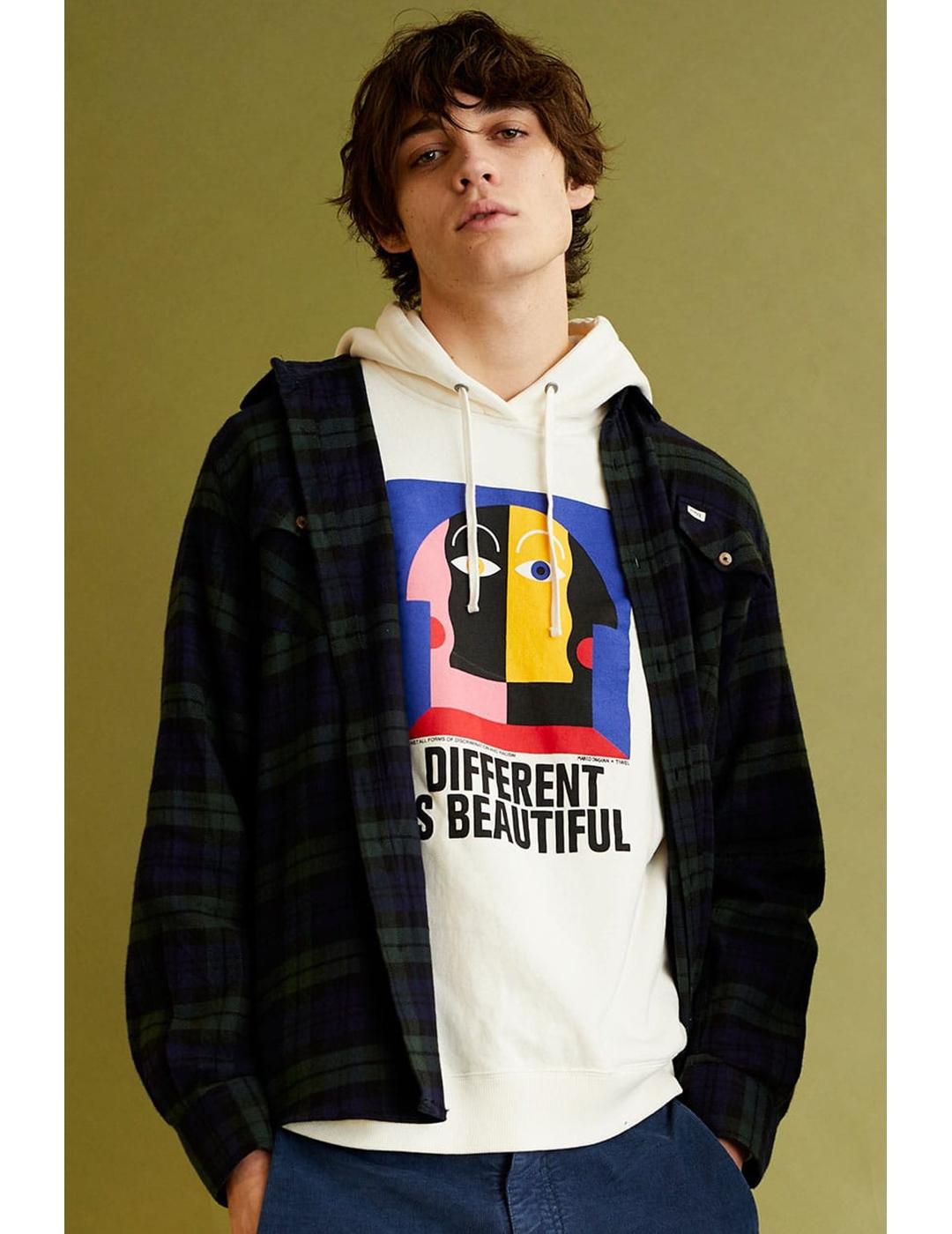 Camisa Tiwel Colorado India Ink Checls