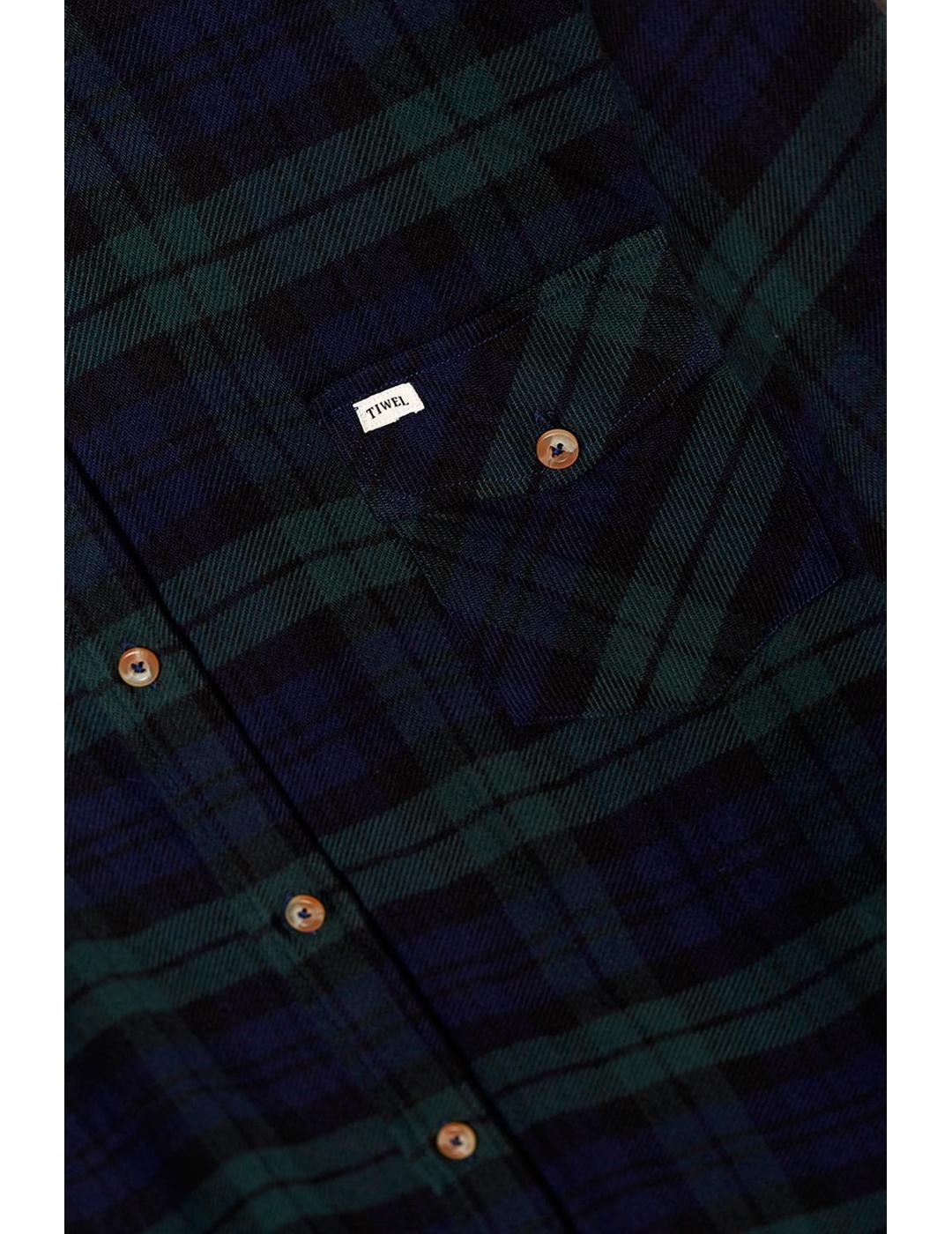 Camisa Tiwel Colorado India Ink Checls