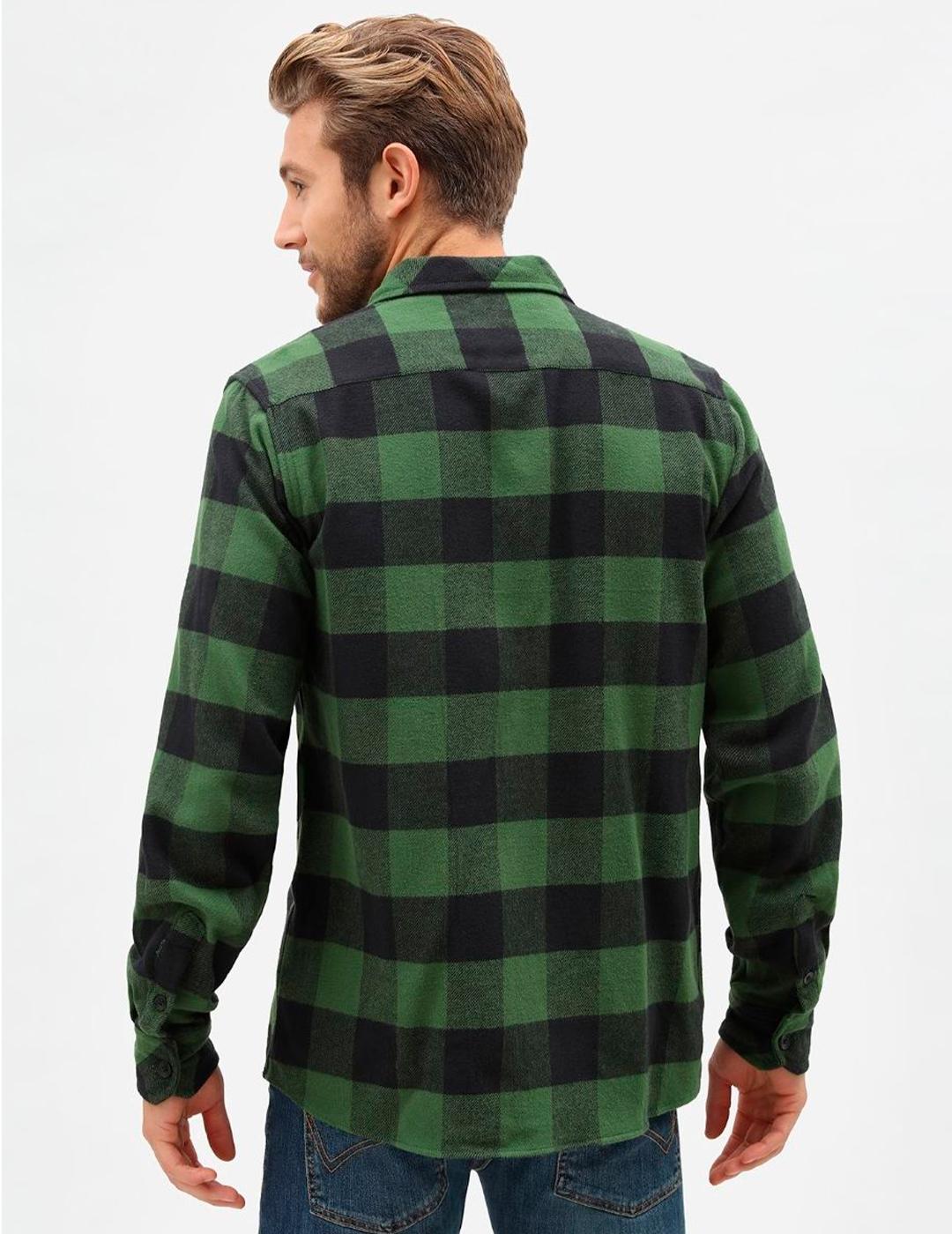 CAMISA DICKIES NEW SACRAMENTO PINE GREEN unisex