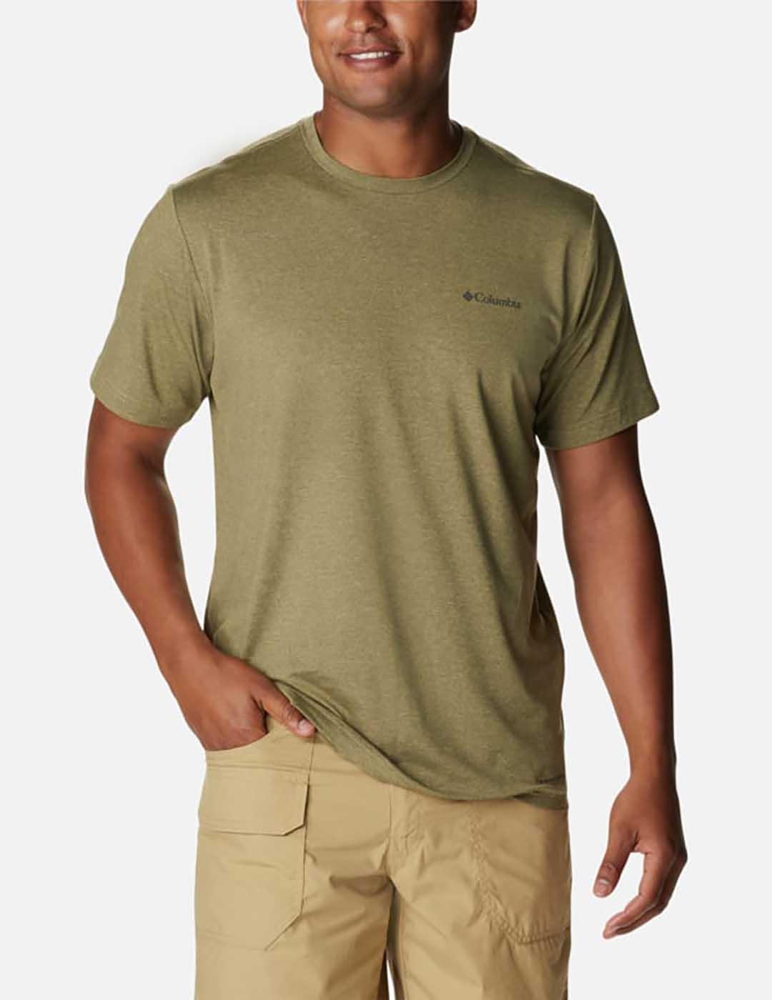 CAMISETA COLUMBIA TECH TRAIL GRAPHIC SAVORY HEA