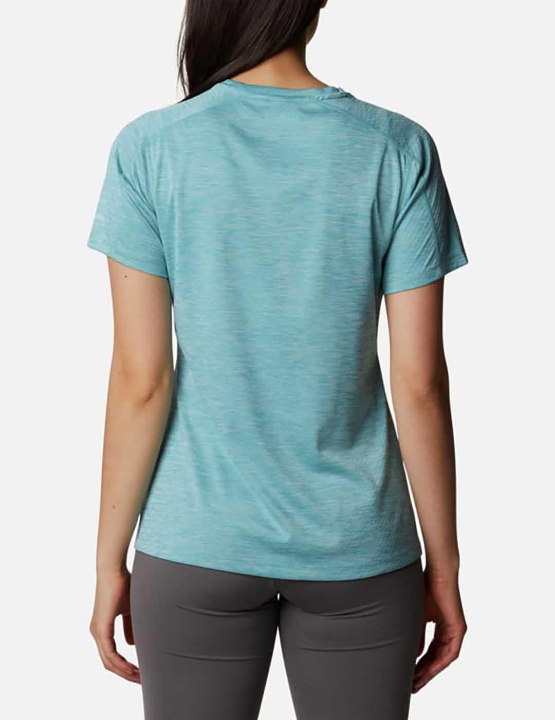 CAMISETA COLUMBIA W ZERO RULES GRAPHIC C SEA WAVE