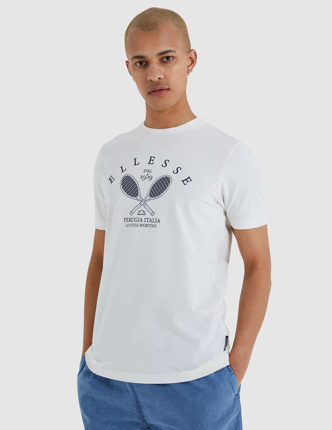 CAMISETA ELLESSE VALTURNO OFF WHITE