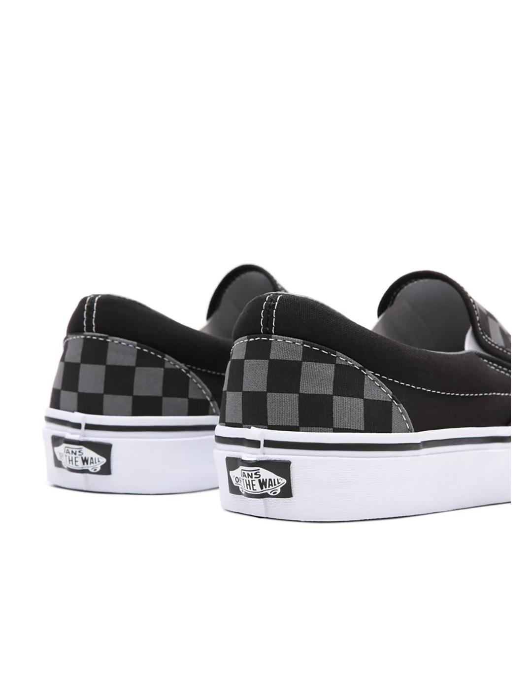 Zapatillas Vans Classic Slip-On Black Pewter Check