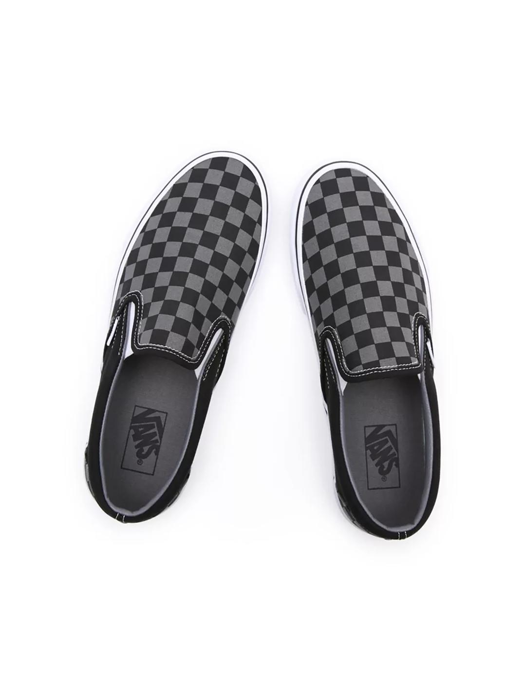 Zapatillas Vans Classic Slip-On Black Pewter Check