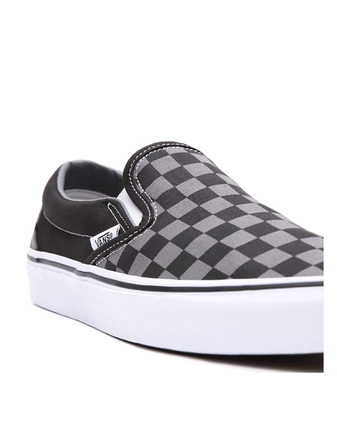 Zapatillas Vans Classic Slip-On Black Pewter Check