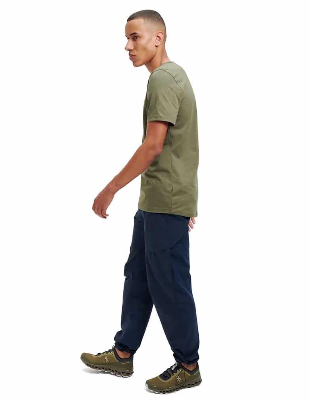 Camiseta On Running On-T Men Olive